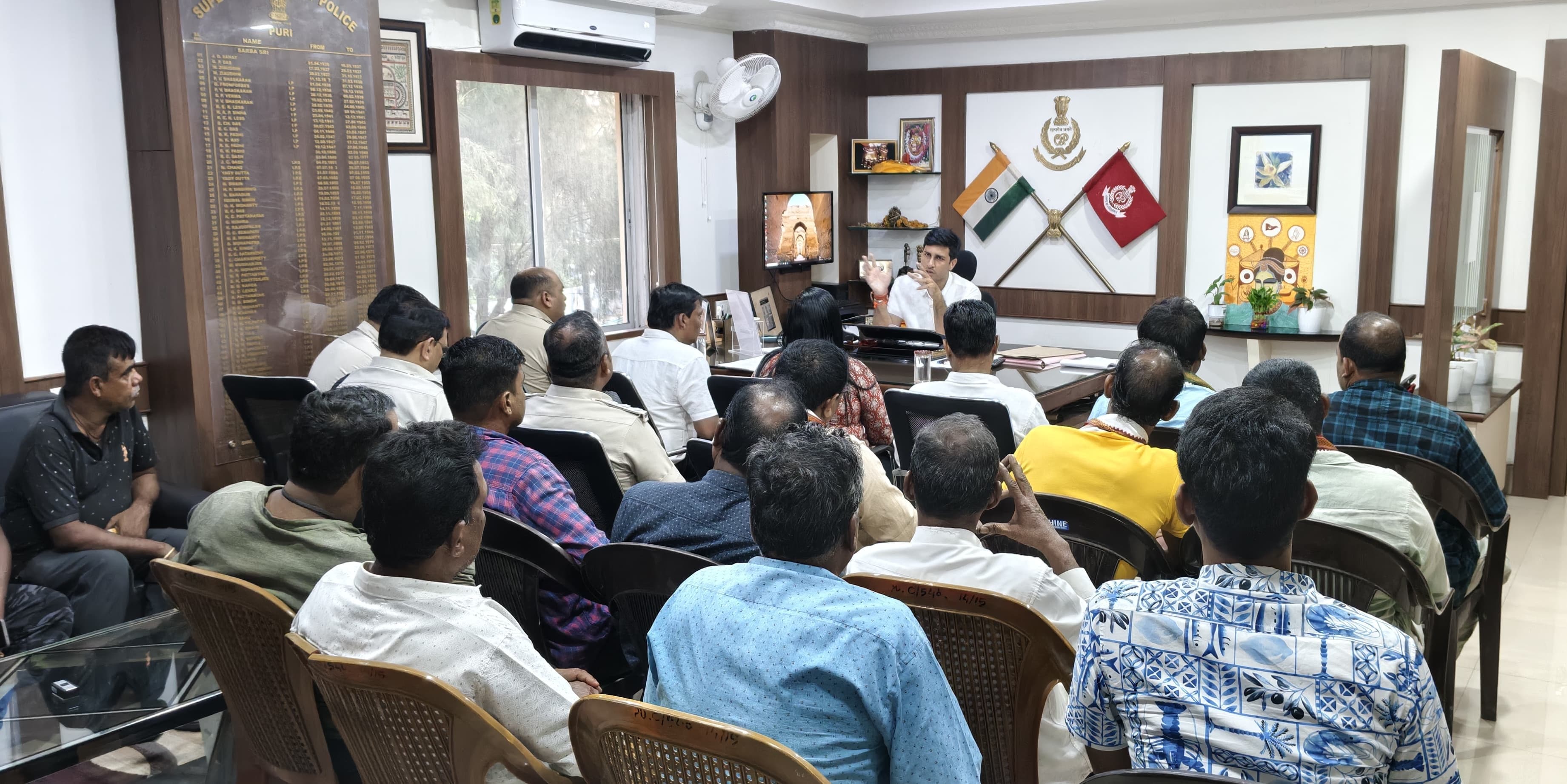 ପର୍ଯ୍ୟଟକଙ୍କ ଯାତାୟାତ ଓ ପାର୍କିଂ ବ୍ୟବସ୍ଥା ପାଇଁ ସମନ୍ୱୟ ସଭା