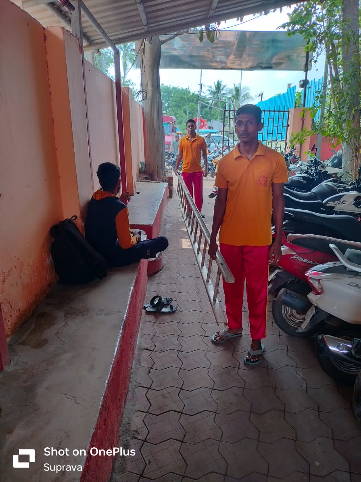 ଅଗ୍ନିଶମ ବିଭାଗ କାର୍ଯ୍ୟାଳୟ ପରିସରରୁ ଆଲୁମିନିୟମ ସିଡ଼ି ଚୋରି