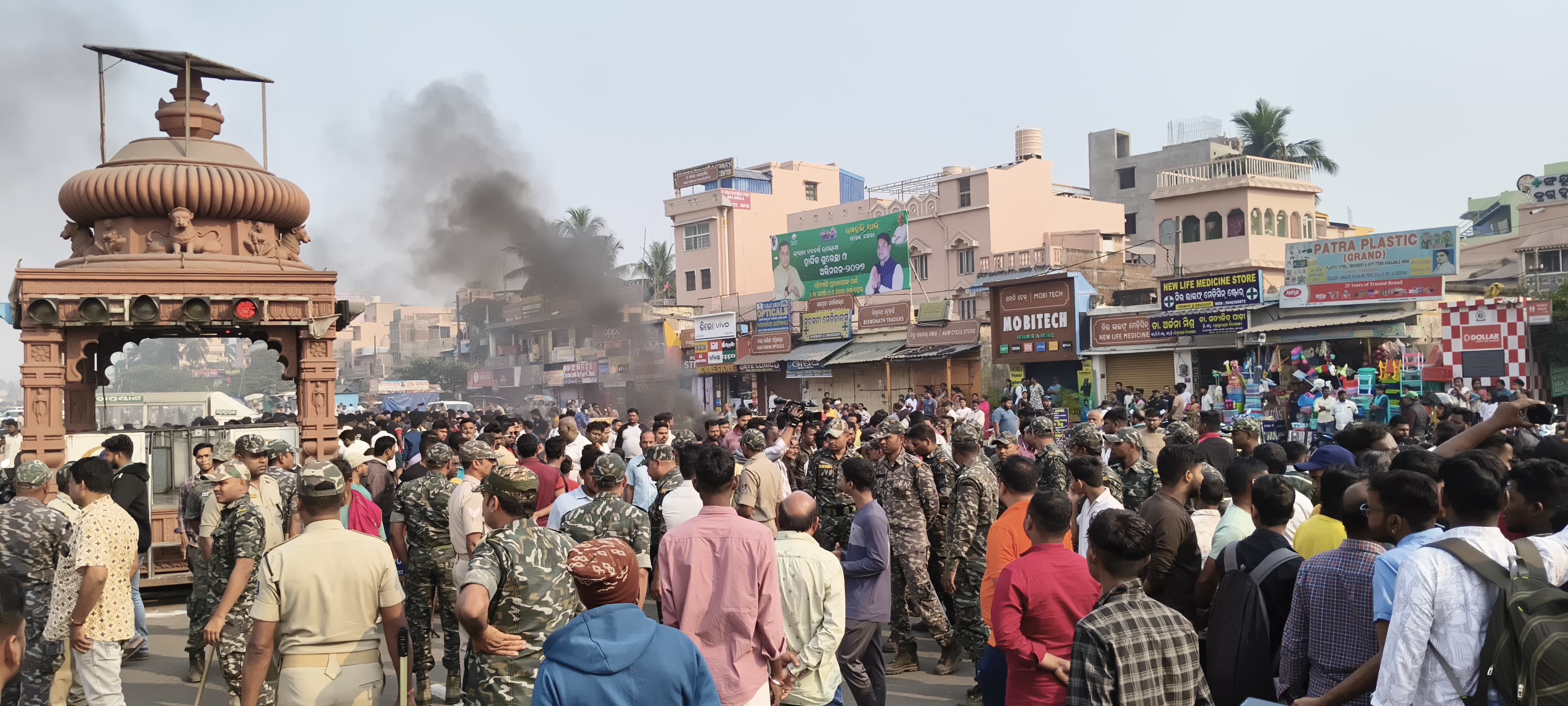 ବଡଦାଣ୍ଡରେ ଦୁର୍ଘଟଣା, ନାବାଳକ ମୃତ୍ୟୁକୁ ନେଇ ଉତ୍ତେଜନା 