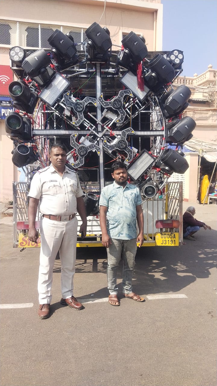 ଉଚ୍ଚ ଶବ୍ଦକାରୀ ଡିଜେ ସାଉଣ୍ଡ ଜବତ କଲା ଟାଉନ ଥାନା ପୁଲିସ