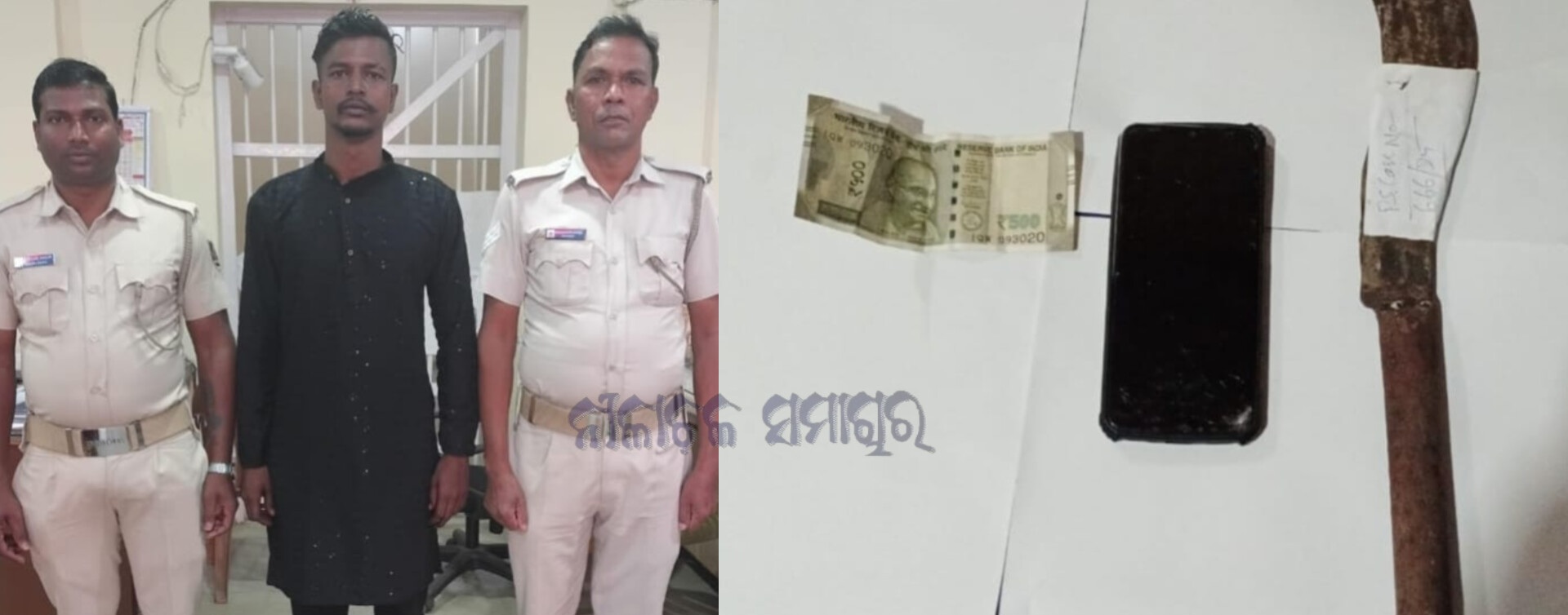 ଦାଦା ବଟି ଆଦାୟ ଅଭିଯୋଗରେ ଷଣ୍ଢ ଗିରଫ 